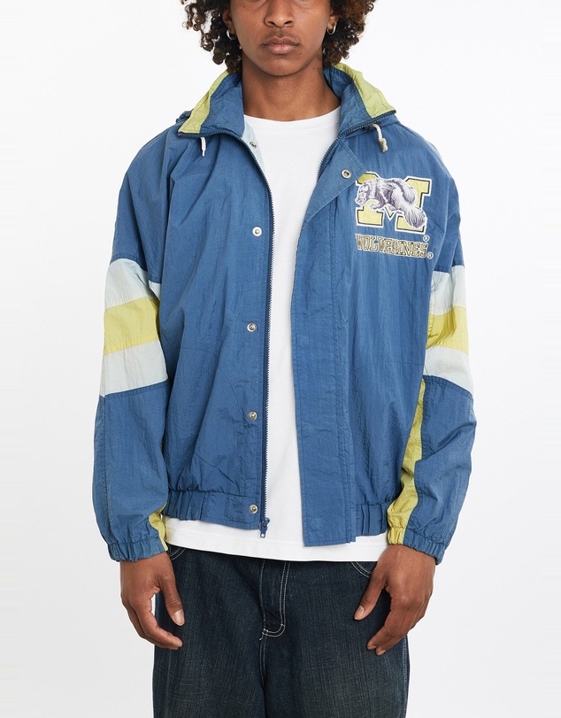 Vintage by The Real Deal - Pre Loved - Vintage 90s NCAA Michigan Wolverines Jacket