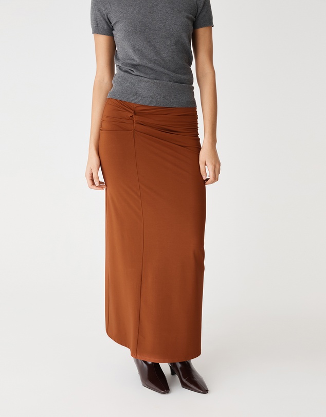 Forcast - Dasha Ruched Bamboo Skirt