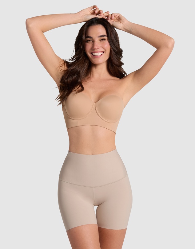 Leonisa - PowerShorts Tummy Control & Anti-Chafe Short