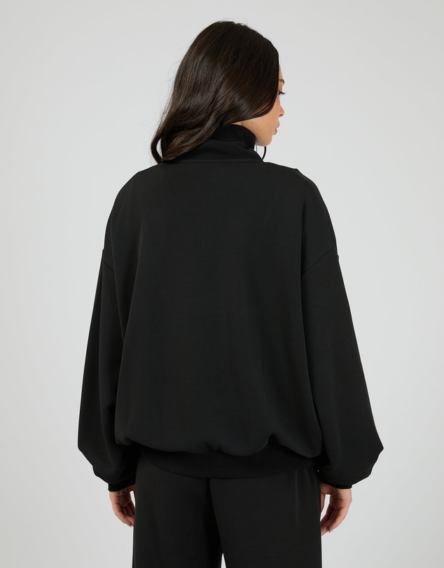 All About Eve - Luxe Active 1/4 Zip Black