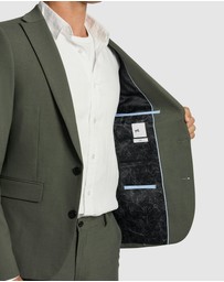 yd. - Zane Slim Fit Stretch Suit Jacket