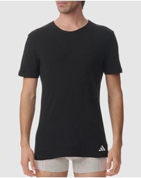 adidas Sportswear - 2 Pack Active Flex Cotton Crew Neck T-Shirt