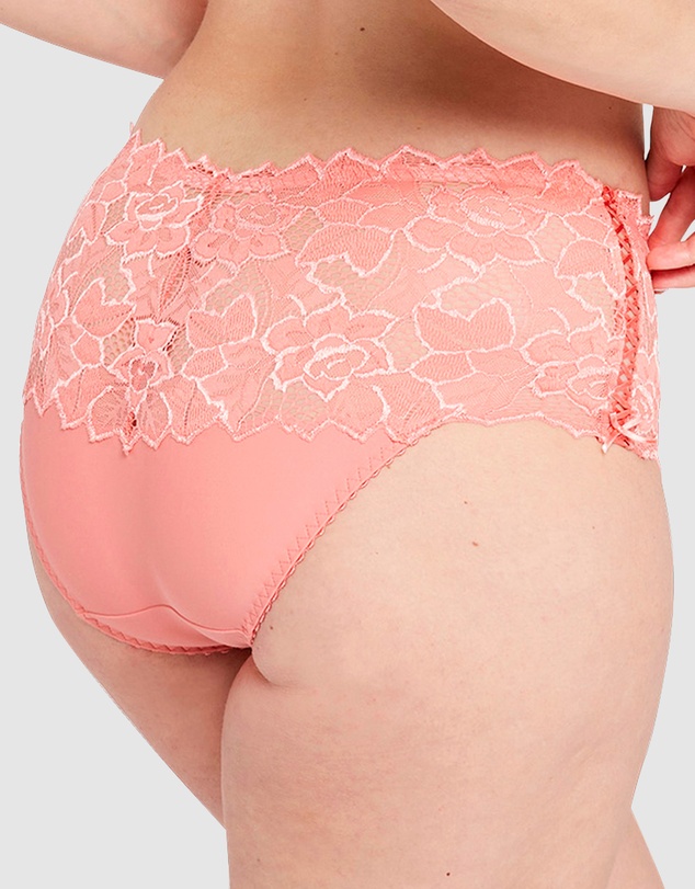 Sans Complexe - Arum Mid-Rise Lace Brief