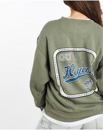Vintage by The Real Deal - Pre Loved - Vintage 90s NCAA Georgetown Hoyas Sweatshirt
