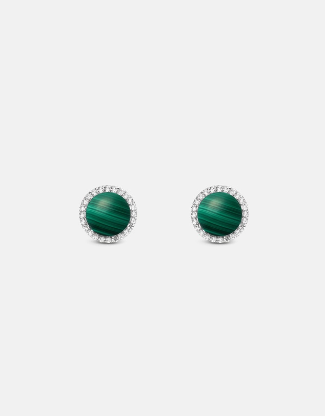 Daniel Wellington - Audrey Earrings Malachite