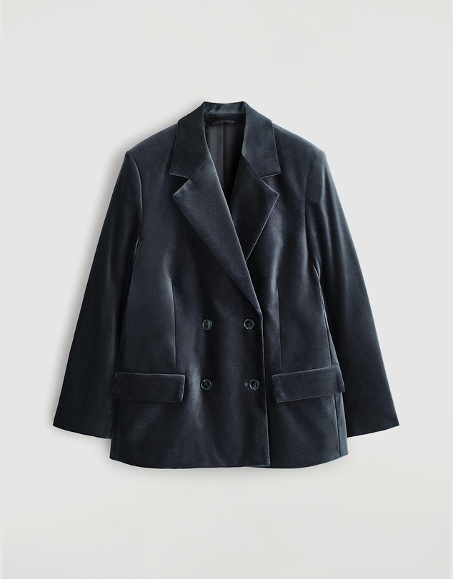 COS - Cereza Velvet Blazer