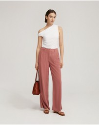 Oxford - Sonia Pleated Front Pants