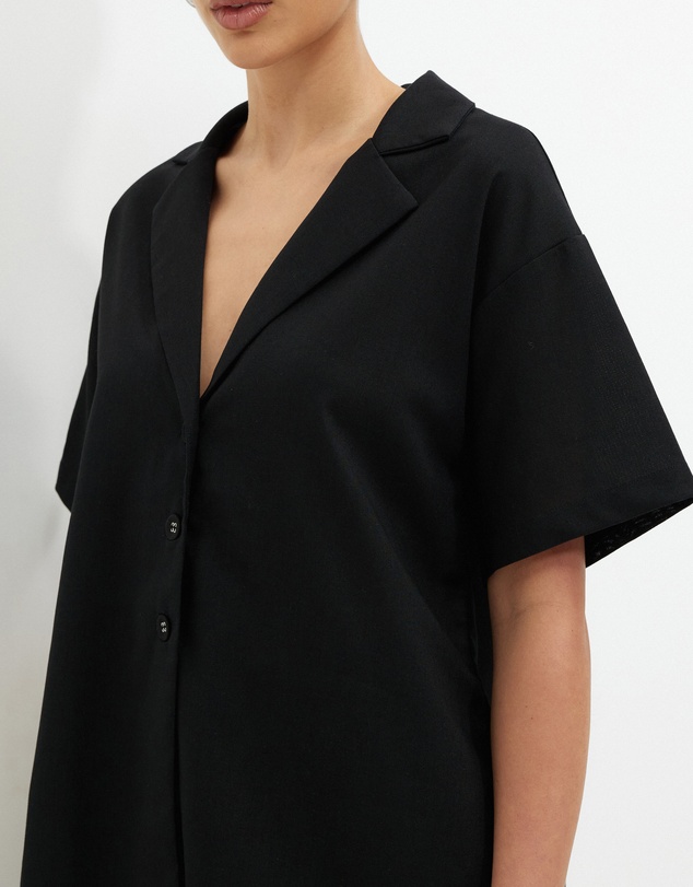 Calli - Karina Oversized Collared Shirt