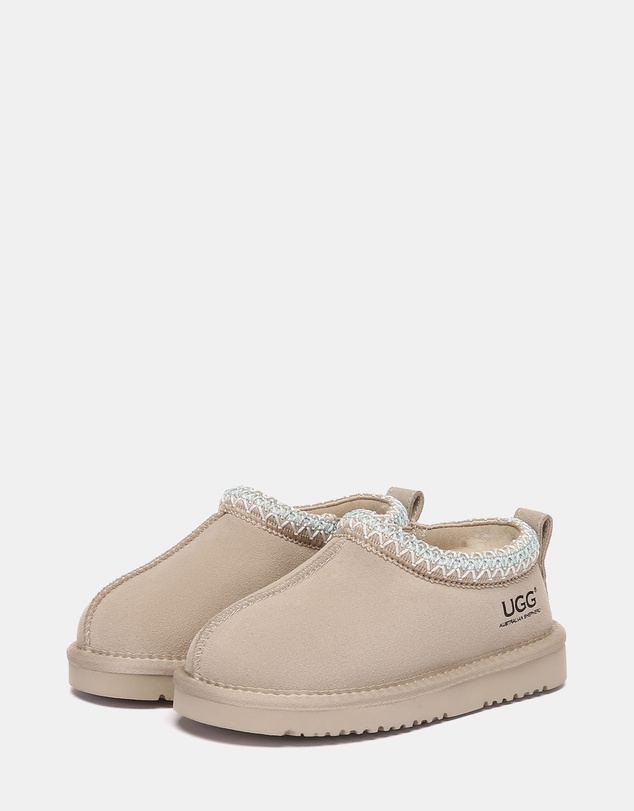 EVERAU - Australian Shepherd Ugg Tay Kids Cow Suede Upper House Shoes