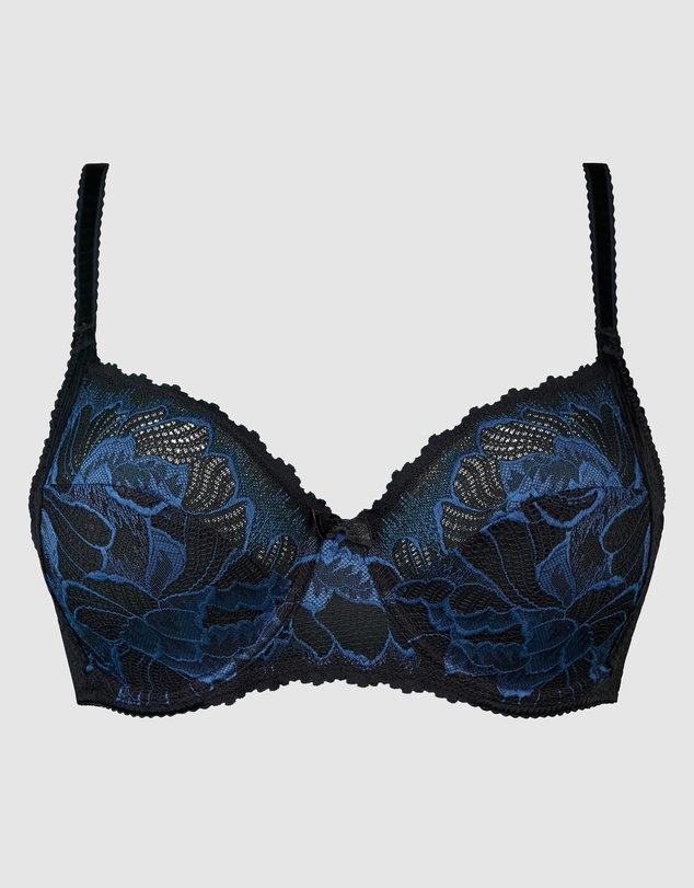 Sans Complexe - Capucine Wired Two-Tone Lace Bra