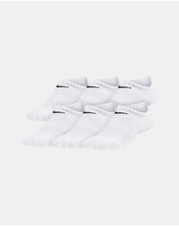 Nike - 6-Pack Cushioned No-Show Socks - Teens