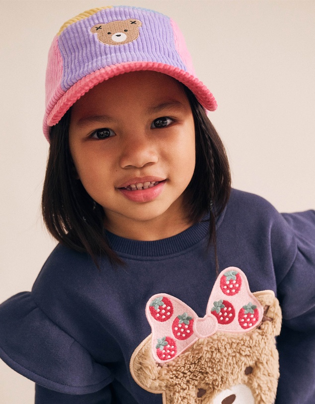 Huxbaby - Colour Block Cord Panel Cap - Babies-Kids