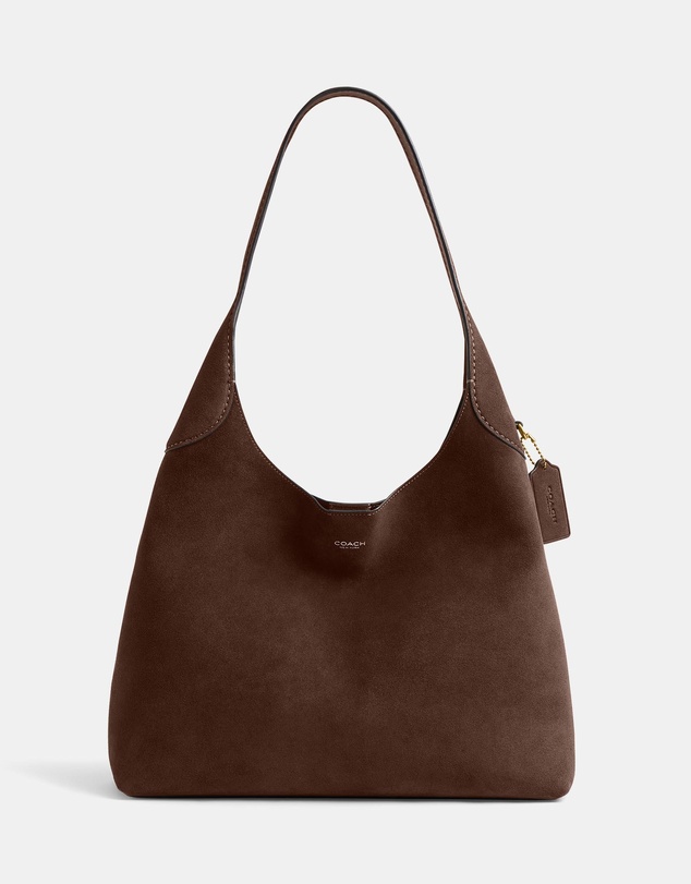 Coach - Suede Brooklyn Shoulder Bag 34