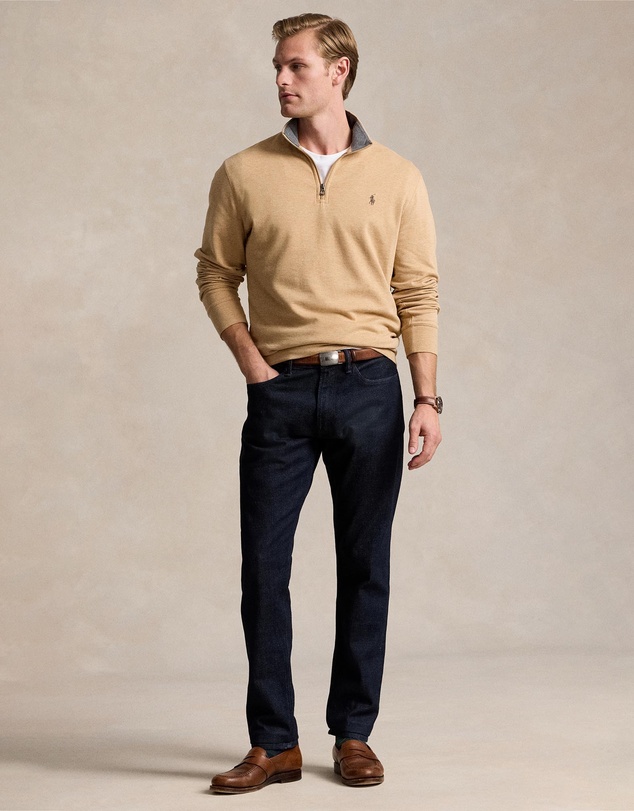 Polo Ralph Lauren - Luxury Jersey Quarter-Zip Pullover