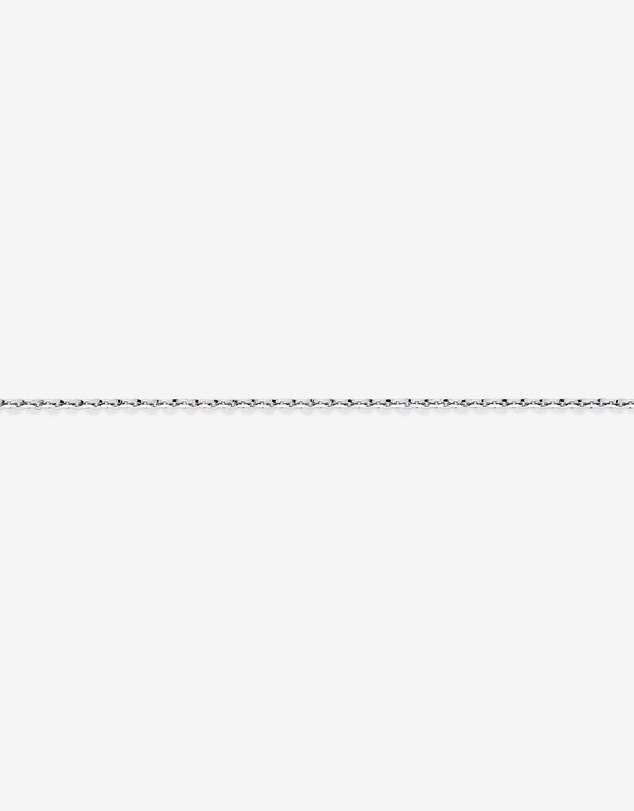 Michael Hill - 19cm Diamond Cut Fine Cable Bracelet in Sterling Silver