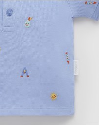 Purebaby - Alphabet Polo -Kids-Babies