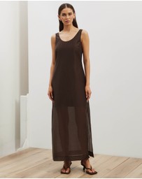 Atmos&Here - Tammy Organza Maxi Dress