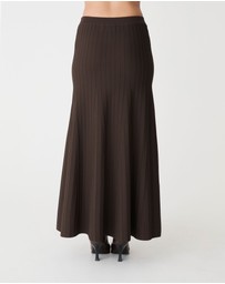 Forcast - Nevaeh A-Line Knit Skirt