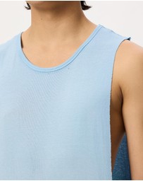Surrounded By Ghosts - The Titanium Rib Knit Muscle T-Shirt