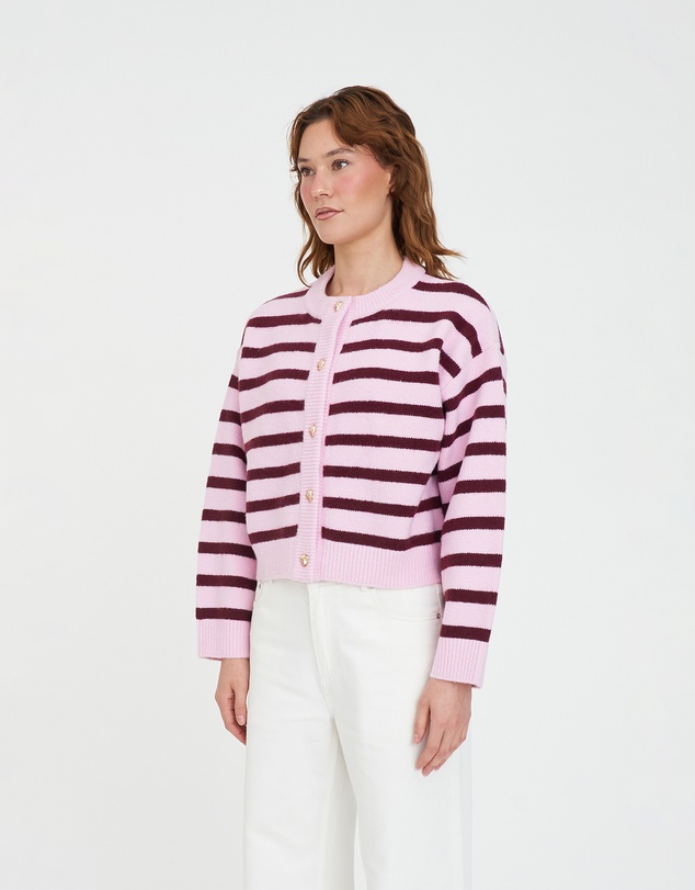 Huffer - Elle Crop Cardigan