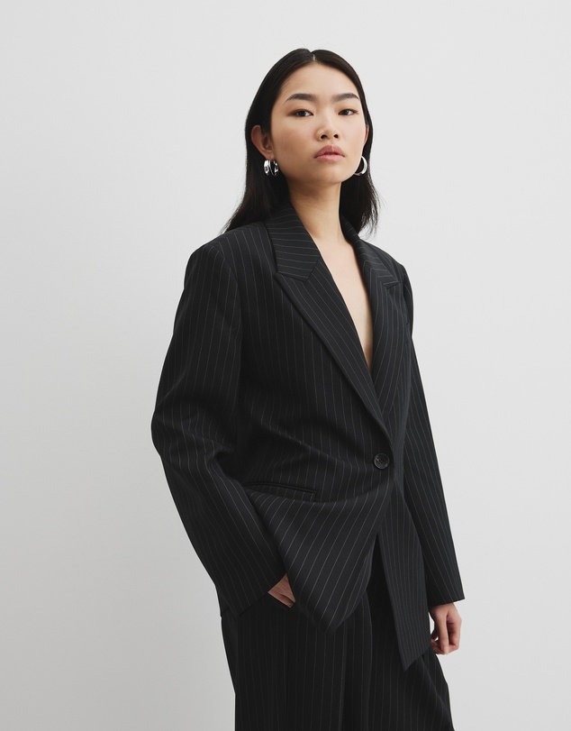 Country Road - Pinstripe Blazer