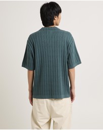Arvust - Hayes Knit Short Sleeve Resort Shirt