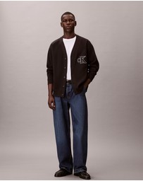 Calvin Klein Jeans - Double Rib Logo Cardigan