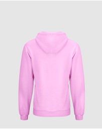 Shhh Silk - Pink Silk Lined Hoodie