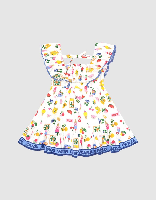 Huxbaby - Paradiso Frill Dress - ICONIC EXCLUSIVE - Babies-Kids