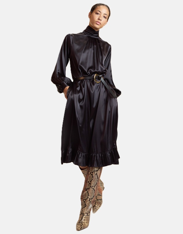Cynthia Rowley - Monroe Silk Charmeuse Dress