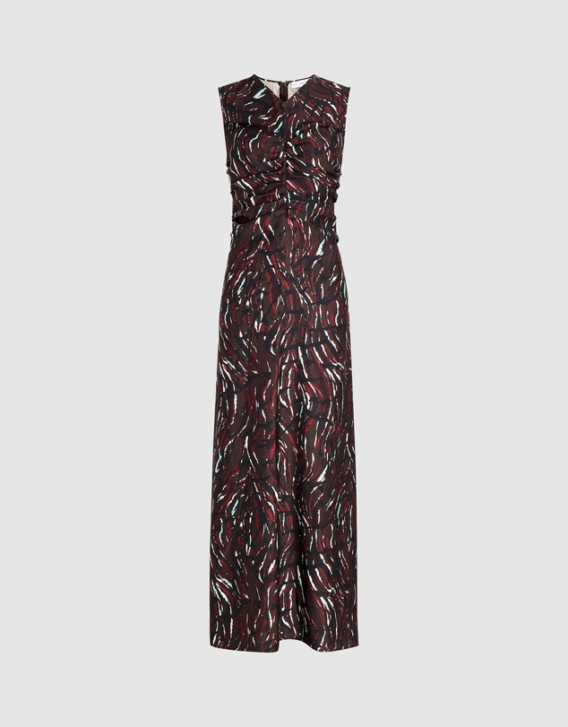 Proenza Schouler White Label - Clem Dress In Printed Soft Twill