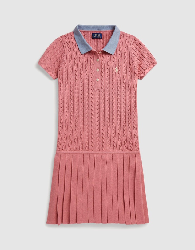 Polo Ralph Lauren - Mini-Cable Cotton Sweater Dress - Teens