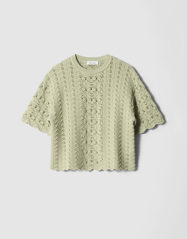 & Other Stories - Pointelle-Knit T-Shirt