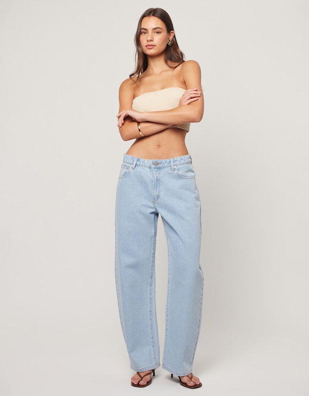 Abrand - 95 Mid Barrel Jeans