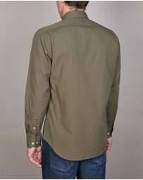 Abelard - 2 Ply Ortono Washed Oxford Slim Fit Shirt