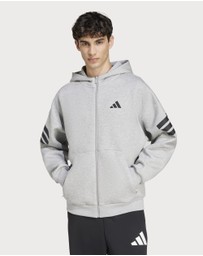 adidas Sportswear - Future Icons 3-Stripes Full-Zip Hoodie Mens