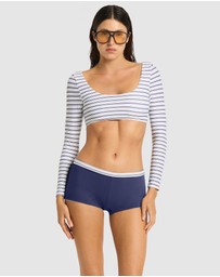 Bond-Eye Swimwear - Halle Long Sleeve Crop