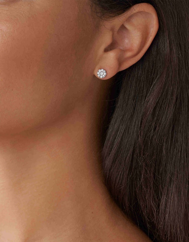Fossil - Vintage GL Silver-Tone Earring JF00828040