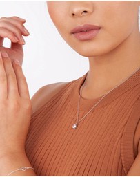 Lovisa - Sterling Silver Cubic Zirconia Necklace
