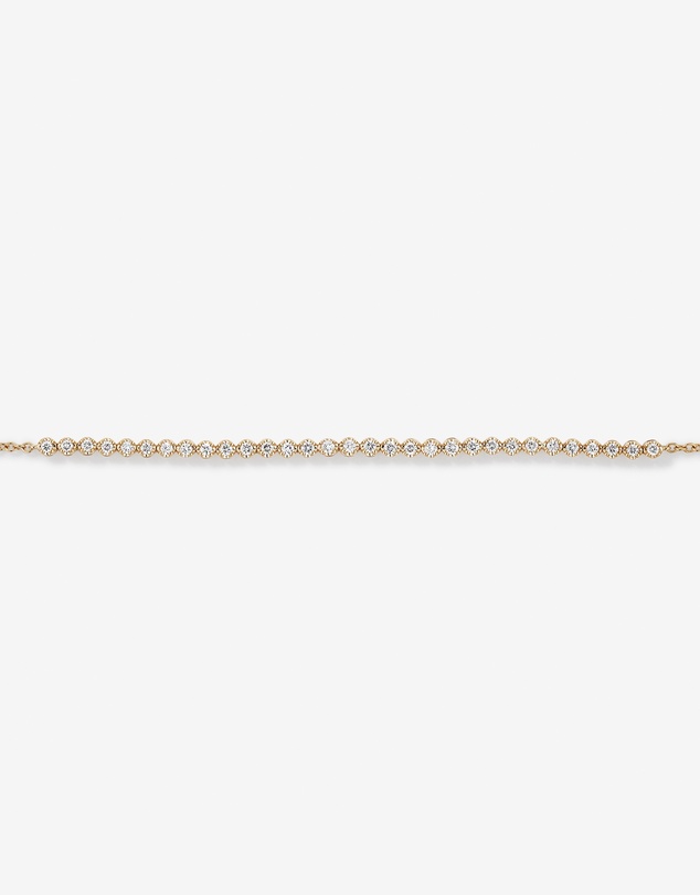 Michael Hill - 0.50 Carat TW Laboratory-Grown Diamond Tennis Bracelet in 10kt Yellow Gold