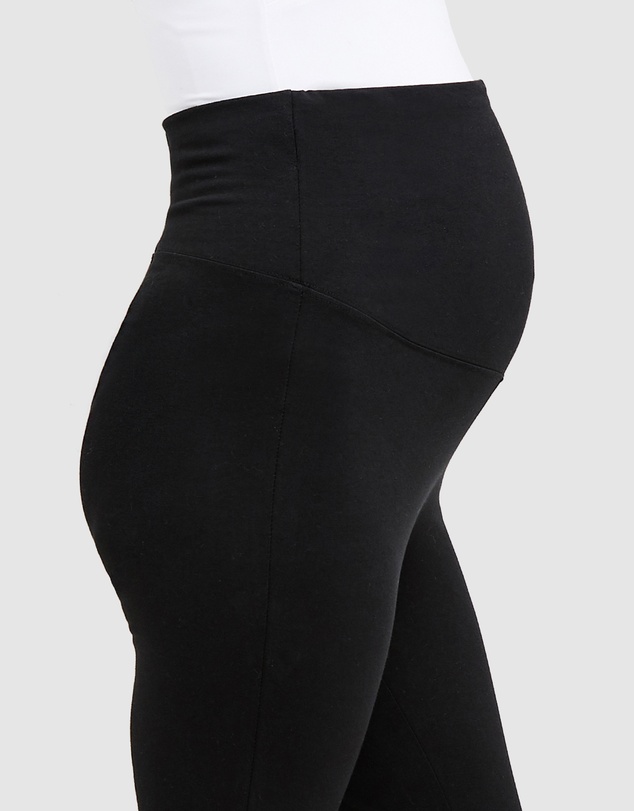 Ripe Maternity - Organic Over Bump 3/4 Legging