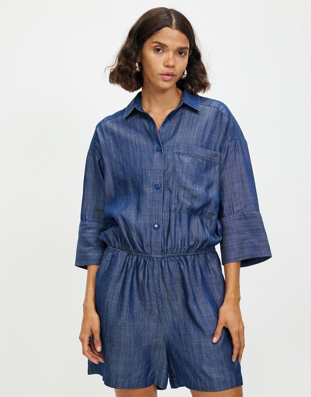 Grace Willow - Iris Denim Playsuit