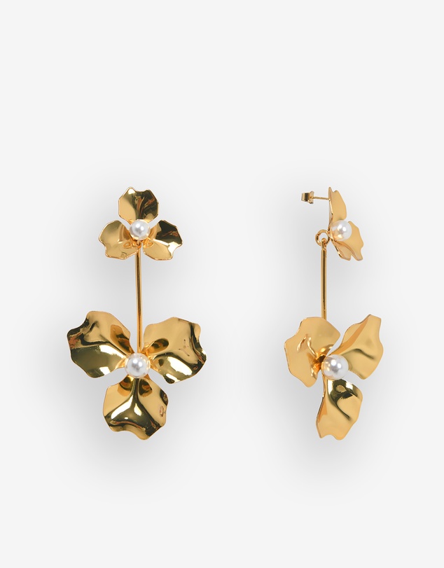 Forcast - Magnolia Bold Floral Earrings