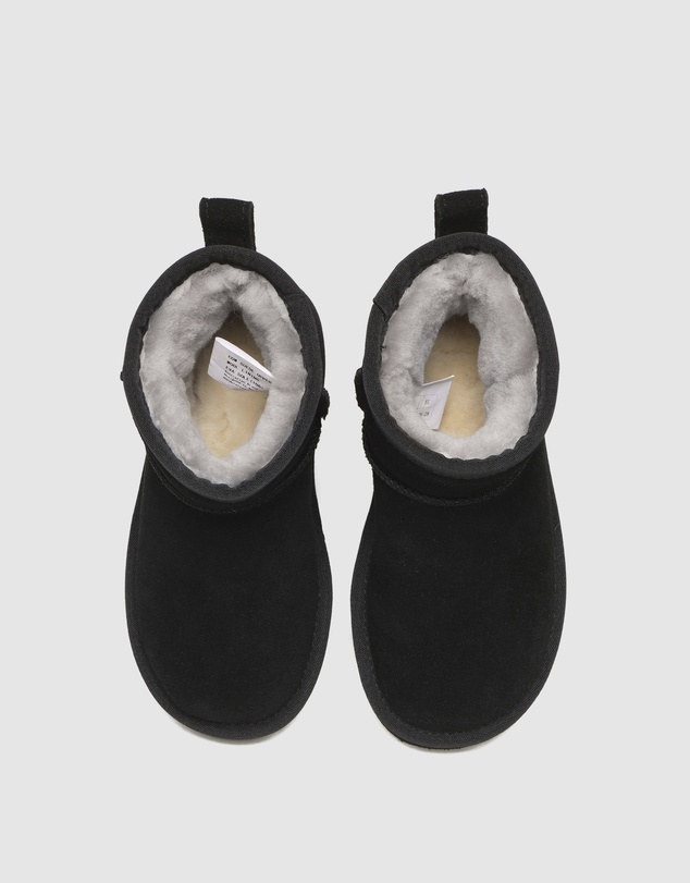 EVERAU - Australian Shepherd Ugg Noel Kids Mini Cow Suede Upper UGG Boots