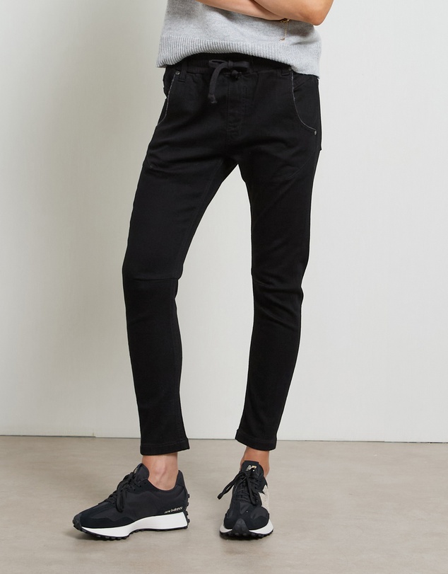 DRICOPER DENIM - Active Denim Black Jeans
