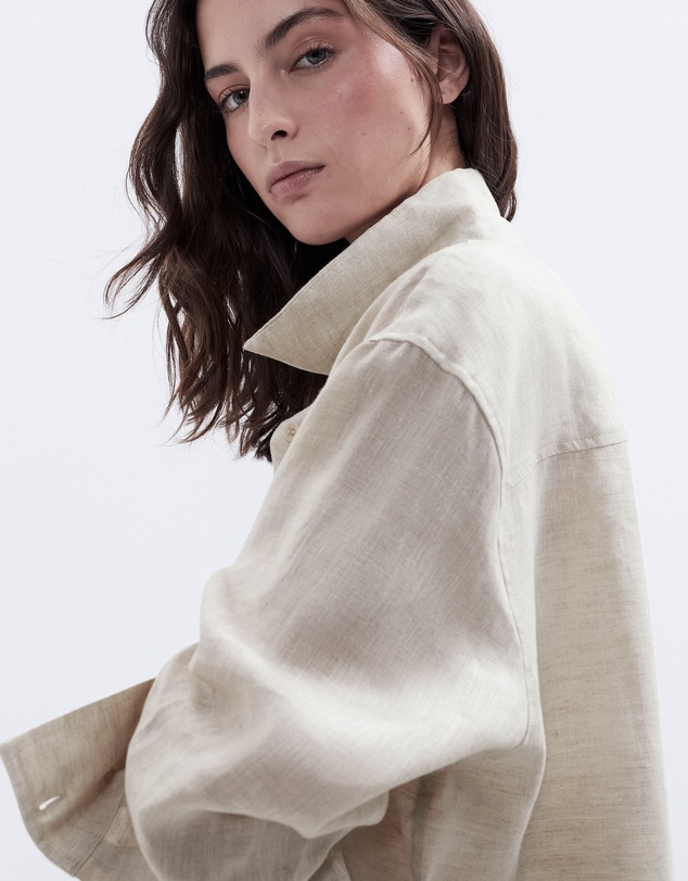 UNISON - The Classic Oversized Linen Shirt
