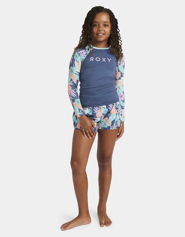 Roxy - Girls 8 to 16 Active Lycra Long Sleeve Rash Vest