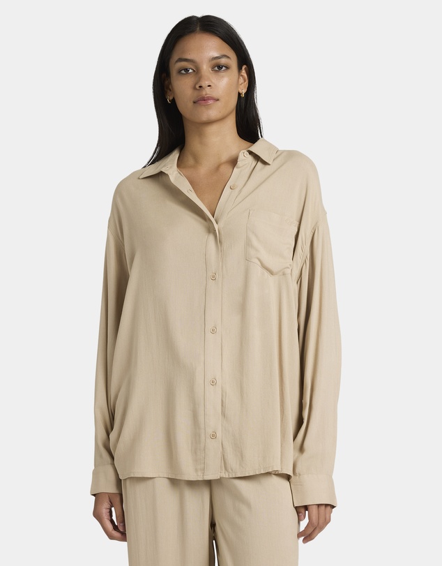 RVCA - Womens Showdown Long Sleeve Shirt