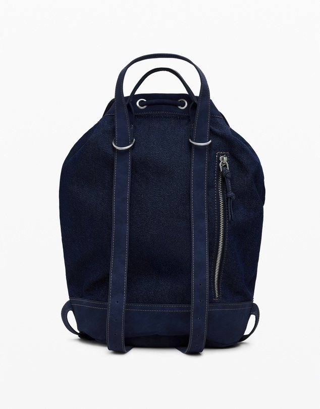Desigual - Medium convertible denim bucket backpack