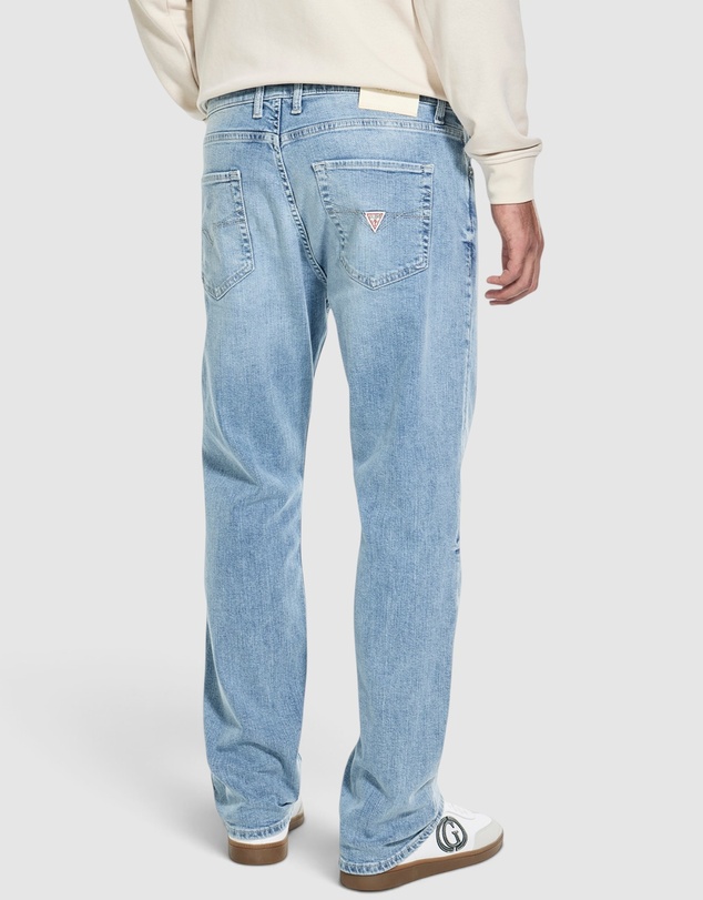 GUESS - Mid-Rise Resort Straight Leg Jeans